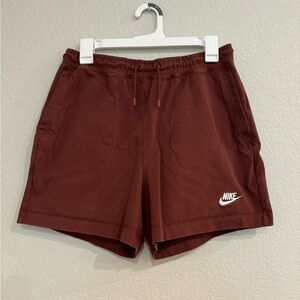 Maroon Nike shorts